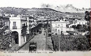 Alger - Belcourt - Rue de Lyon - 1924